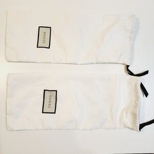 GUCCI  Ivory 2 Dusty bags
